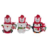 Karácsonyi bögre forró csokoládé-mixszel 3-féle