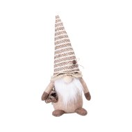 Dekor manó ledes 16x11x36cm barna 2-féle