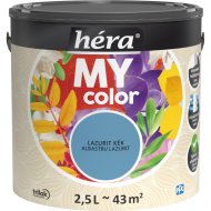HÉRA MY COLOR BELTÉRI SZÍNES FALFESTÉK 2,5L LAZURIT KÉK