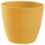 Ella virágkaspó matt átm.:18cm méz színben