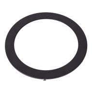 Avide alu panelkeret 18W beépíthető ALU panelhez kerek fekete