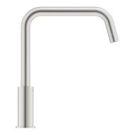 Grohe Quickfix Start Supersteel egykaros króm magas szögletes álló mosogató csaptelep