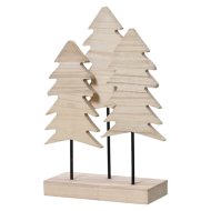 Fenyőfa dísz 10x24x45cm fa