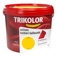 Trikolor beltéri falfesték sárga, 2,5l