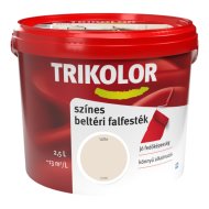 Trikolor beltéri falfesték latte, 2,5l
