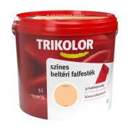 Trikolor beltéri falfesték barack, 5l