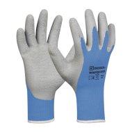 Védőkesztyű tenyérmártott latex téli 'Winter Eco' 10