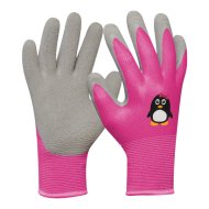 Védőkesztyű mártott latex téli pink &quot;Pinguina&quot; 5, gyermek