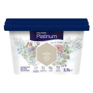 PLATINUM SZÍNES BELTÉRI 2,5L E40 EZÜSTFA DISZP. FALFESTÉK