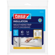 Tesa szigetelés ajtó- ablaktömítő csík 10mx9mmx5mm fehér