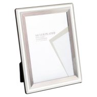 Képkeret 14x19,2cm ezüst fém