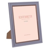 Képkeret 18,3x23,2cm szürke műanyag