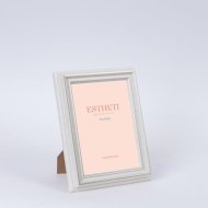 Képkeret 16,8x21,7cm fehér-arany műanyag