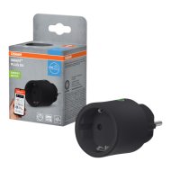 Osram Smart+ Matter beltéri okos konnektor 2300W 10A, fekete