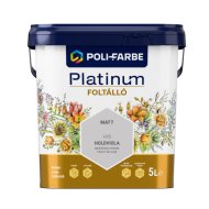 Poli-Farbe Platinum foltálló színes beltéri falfesték H15 Holdviola, 5l