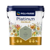 Poli-Farbe Platinum foltálló színes beltéri falfesték O20 Olajfa, 5l