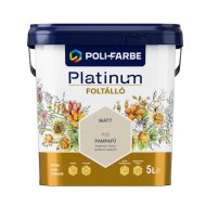 Poli-Farbe Platinum foltálló színes beltéri falfesték P20 Pampafű, 5l