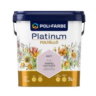 Poli-Farbe Platinum foltálló színes beltéri falfesték PL30 Pompás ligetszépe, 5l