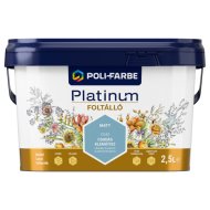 Poli-Farbe Platinum foltálló beltéri színes falfesték 2,5l CS40 Csodás klemátisz