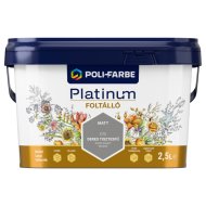Poli-Farbe Platinum foltálló színes beltéri falfesték D70 Deres tisztesfű, 2,5l
