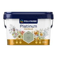 Poli-Farbe Platinum foltálló színes beltéri falfesték O20 Olajfa, 2,5l