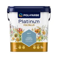 Poli-Farbe Platinum foltálló színes beltéri falfesték CS40 Csodás klemátisz, 5l