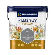 Poli-Farbe Platinum foltálló színes beltéri falfesték D70 Deres tisztesfű, 5l