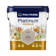 Poli-Farbe Platinum foltálló színes beltéri falfesték H40 Hamvas cipruska, 5l