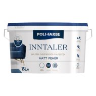 INNTALER BELSŐ FALFESTÉK FEHÉR 15L  DISZPERZIÓS FALFESTÉK R:264399