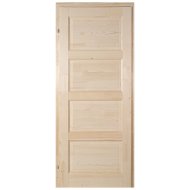 ZEBRA BELTÉRI AJTÓ, PALLÓTOKON, 75X210 BAL