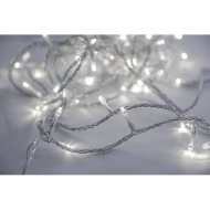 TOLDHATÓ FÉNYFÜZÉR 'DEKORTREND' 50LED, HIDEG FEHÉR, 4M