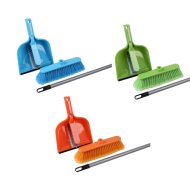 Takarító szett 4 db-os 3 színben műanyag