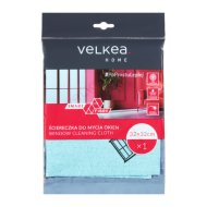 Velkea mikroszálas ablaktörlő kendő kék