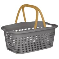 Rival Pinar bevásárlókosár 18L 44x30x23,5cm sötétszürke műanyag