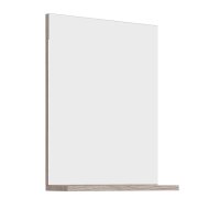 PERLA TÜKÖR POLCCAL 36,5X47X12,5CM BARNA