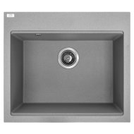 Kuchinox Laveo Tau6 mosogató gránit 1 medencés szürke 57x50x21,5cm