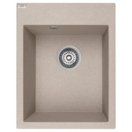 Kuchinox Laveo Pico mosogató gránit 1 medencés bézs 39x50x20,5cm 3,5"
