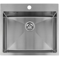 Kuchinox Laveo Malawi mosogató inox egymedencés fényes 58x50x20cm 3,5&quot;