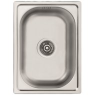 Kuchinox Mini 1M egymedencés inox mosogató 3,5&quot;, 35x48x19,5 cm, 3,5&quot;