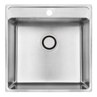 Kuchinox Laveo Besos 1 medencés inox mosogató, 48x49x21cm 3,5&quot;