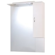 RIMINI-N TÜKÖR OLDALSZEKRÉNNYEL LED VILÁGÍTÁSSAL JOBBOS 81X105CM