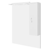 RIMINI-N TÜKÖR OLDALSZEKRÉNNYEL LED VILÁGÍTÁSSAL JOBBOS 99X105CM