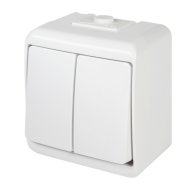 KARLIK AQUASTAR CSILLÁRKAPCSOLÓ 10A IP54 FEHÉR