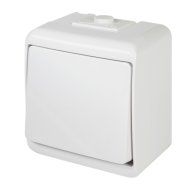 KARLIK AQUASTAR EGYPÓLUSÚ KAPCSOLÓ IP54 FEHÉR