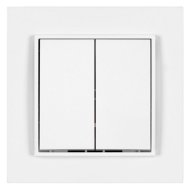 KARLIK MINI CSILLÁRKAPCSOLÓ KERETTEL 10A IP20 FEHÉR