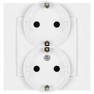 KARLIK MINI DUPLA DUGALJ KERETTEL IP20 FEHÉR