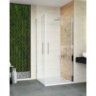 WASSERBURG PAX 11 ZUHANYKABIN 90X90X190 CM, SZÖGLETES, TÁLCA NÉLKÜL
