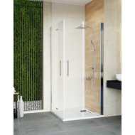 WASSERBURG PAX 22 ZUHANYKABIN 90X90X190 CM, SZÖGLETES, TÁLCA NÉLKÜL