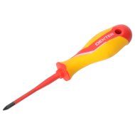 DEXTER 2 Csavarhúzó, szigetelt, PZ1x80mm, VDE