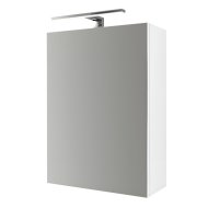 AOSTA TÜKRÖSSZEKRÉNY LED VILÁGÍTÁSSAL, 63X47X17CM , FEHÉR